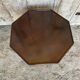 Chevet ancien, table basse octogonale en bois pieds tournés