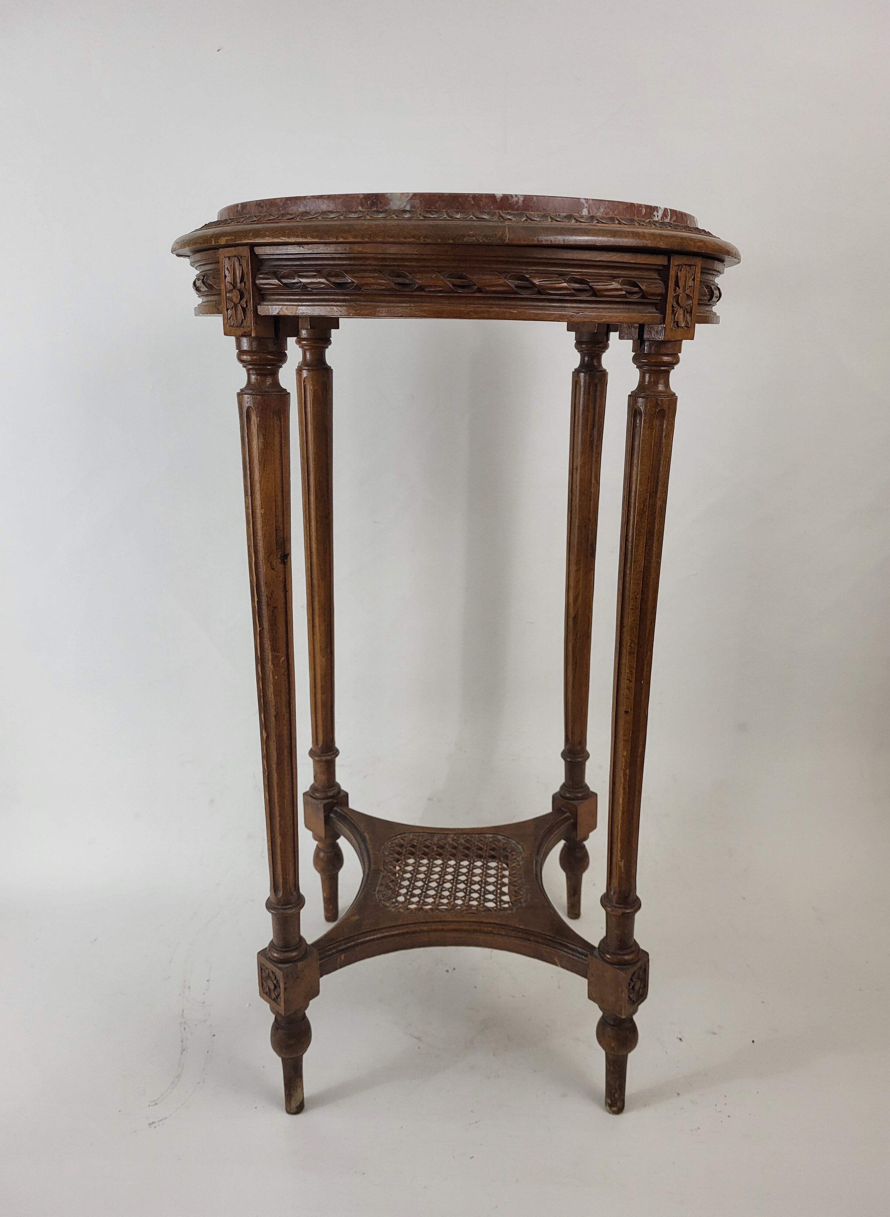 Painted wooden harness Louis XVI style