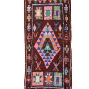 Tapis berbère ancien - 123 x 290 cm