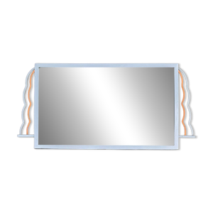 Miroir chromé art Déco