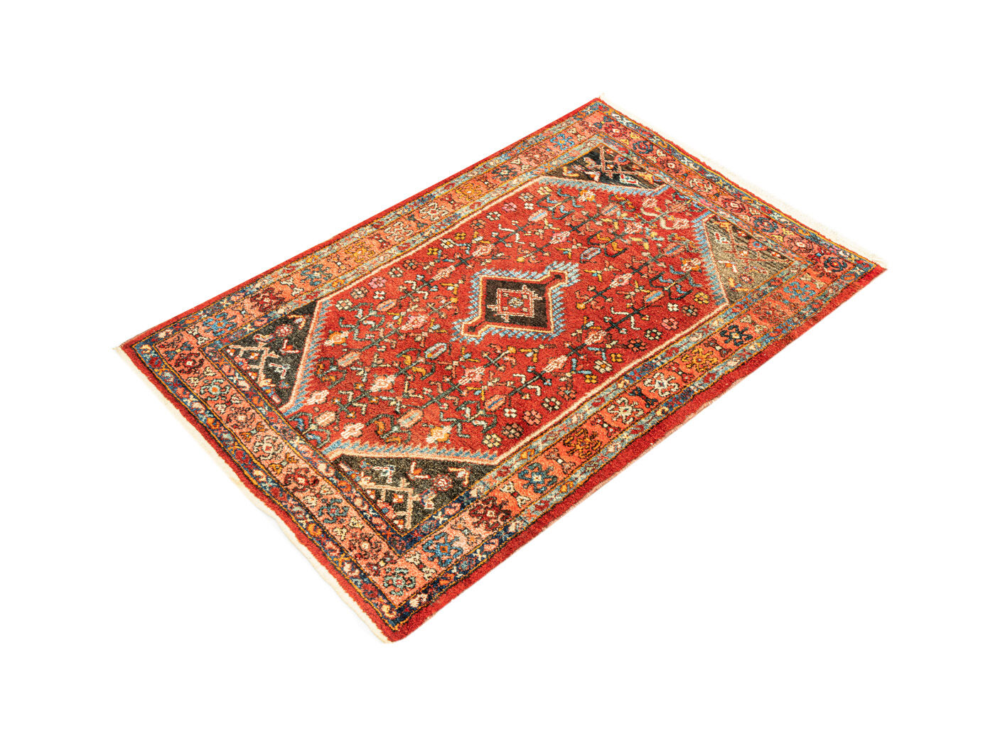 1960s kerman Carpet , 110 x 173