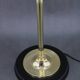 1970s Pair of Glass Brass Floor Lamps by Kamenicky Senov , Czechoslovakia