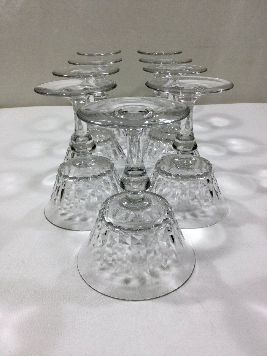 Baccarat - 9 Glasses in Champagne Piccadilly