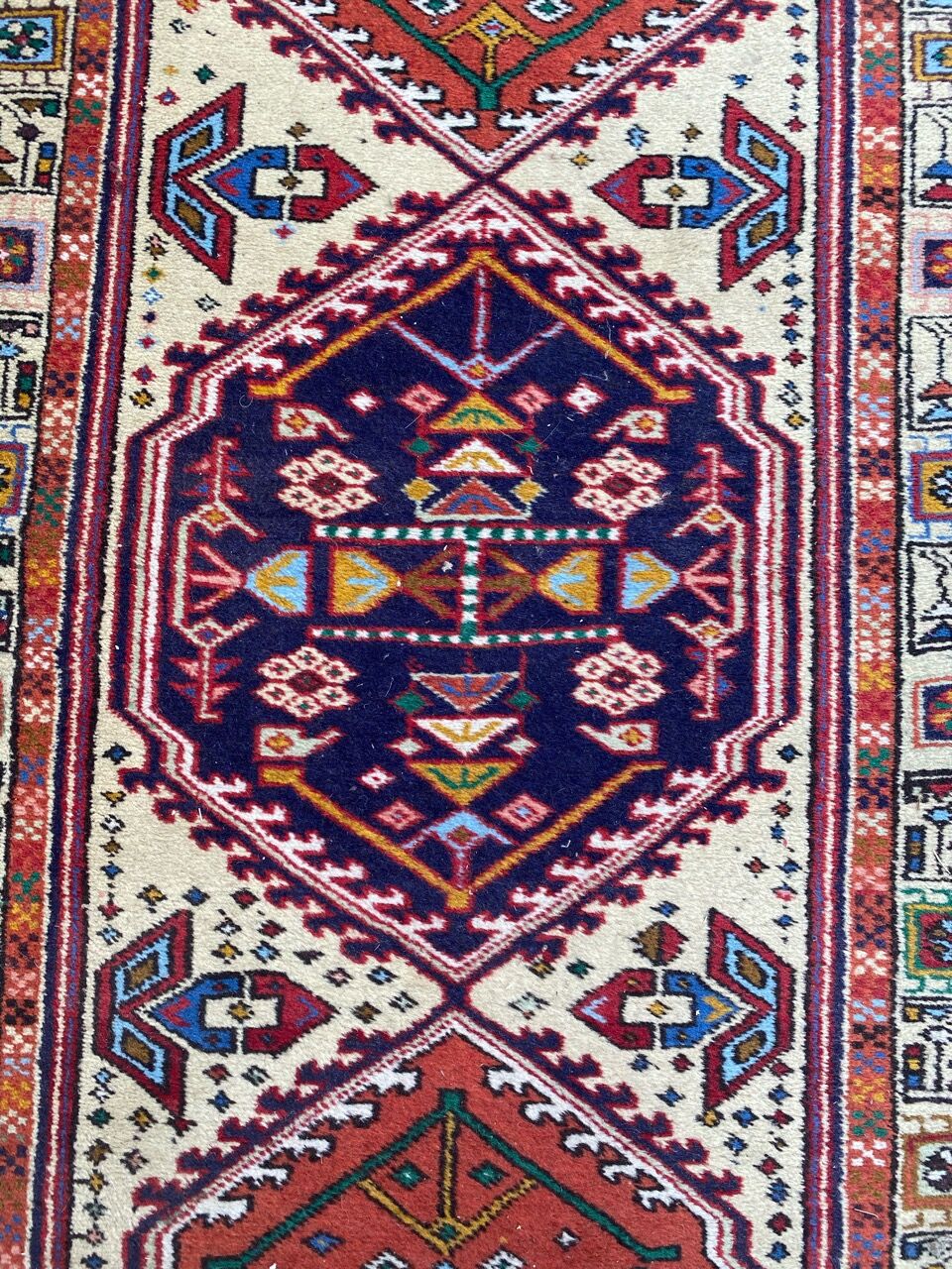 Persian Heriz carpet for 78x305 cm hallway