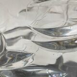 Vase en verre, travail italien, 1970