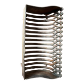 Cast iron chimney grille