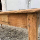 Large bistro table old farmhouse table solid wood Length 200 x Width 98 cm