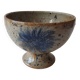 Pyrite stoneware ceramic bowl / cup signed Suzanne Dauliach Vallauris 60's
