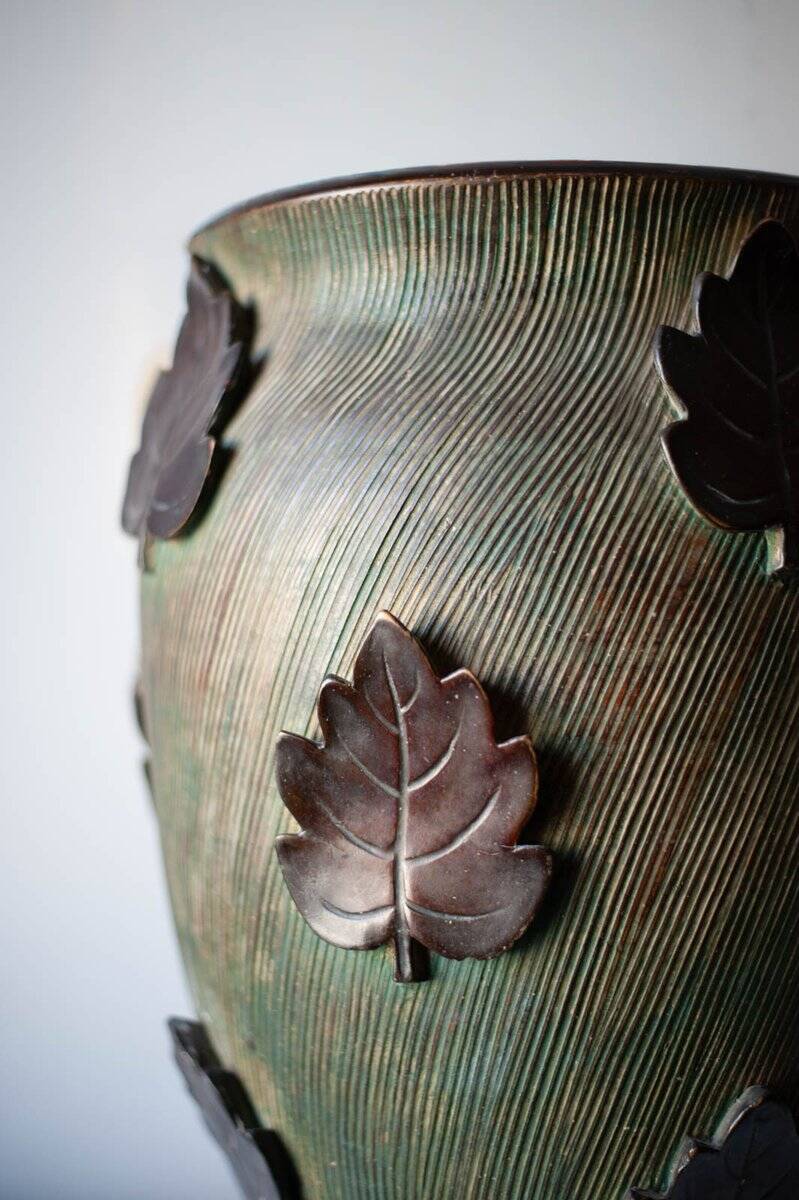Ceramic vase from Manifattura Zaccagnini, 1980s