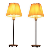 Pair of Midcentury Table /Desk Lamps Falkenbergs Belysnings, Sweden, 1970s