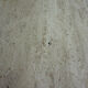 Travertine coffee table with wooden legs, Italian design from the 1970s, vintage.