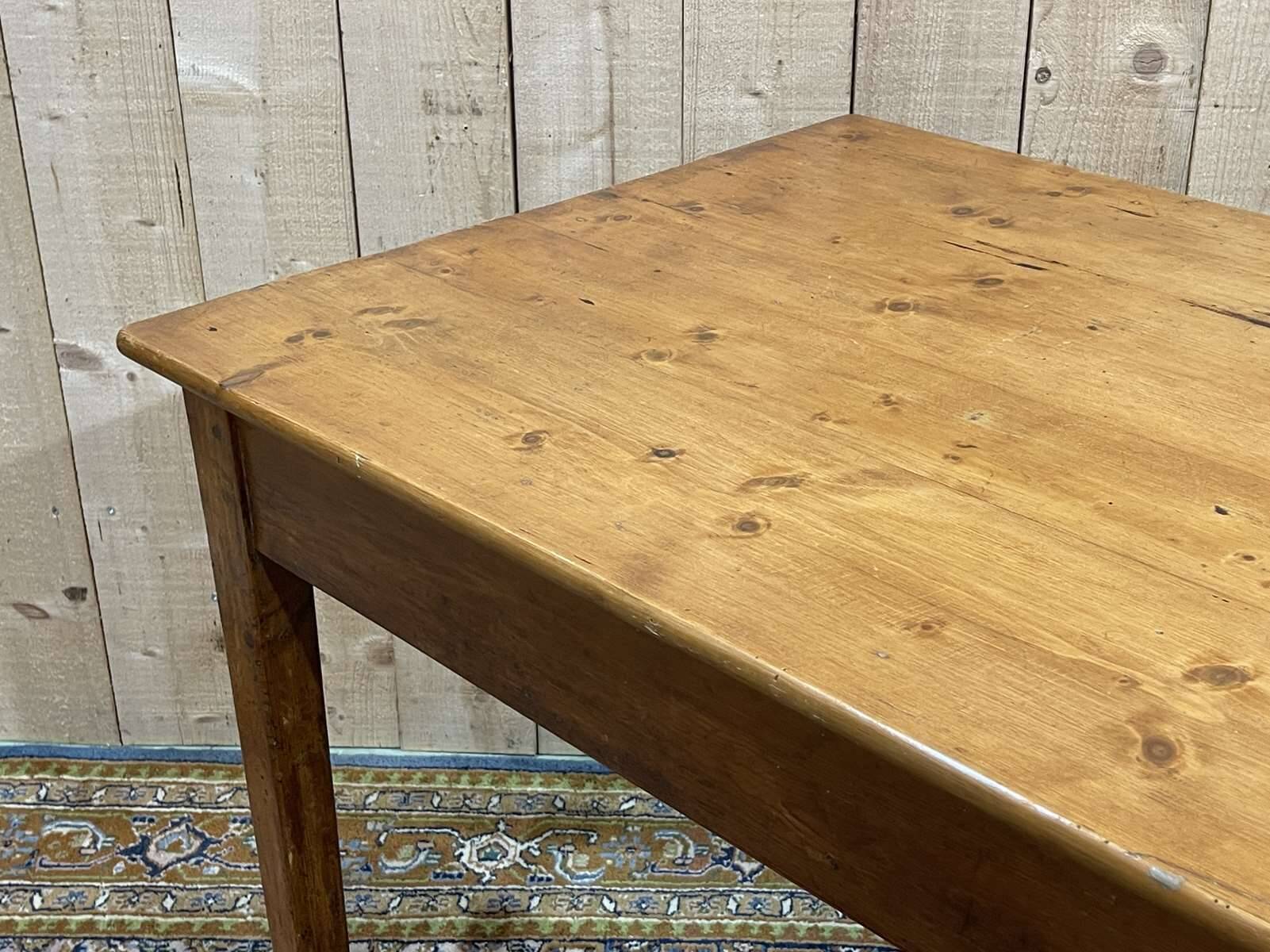 Fir table / desk, 1930s