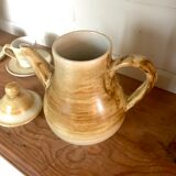 Cafetière en grès Longchamp vintage