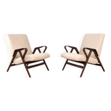 Mid-Century Lounge Chairs by František Jirák for Tatra, 1960s, Set of 2