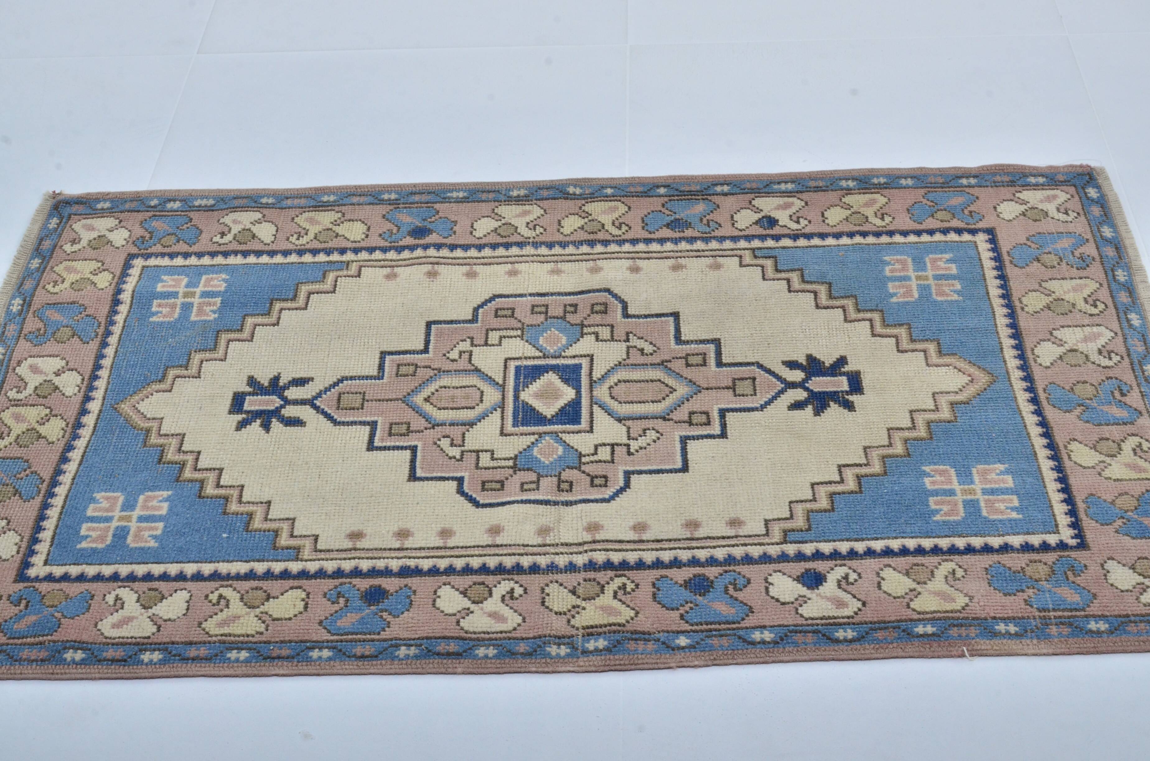 Oushak Vintage Wool Rug sku 3423