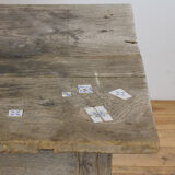 Rustic Farmhouse table with tiles