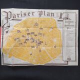 Map of Paris 1940