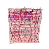 Pink Boujad Moroccan rug - 171 x 147 cm