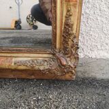 Miroir ancien de cheminée