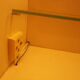 Pharmacy cabinet, 3 mirror doors, double lighting, power outlet and Bakelite switch