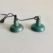 Ensemble de 2 lampes industrielle, 1950