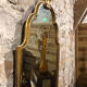 Miroir doré baroque