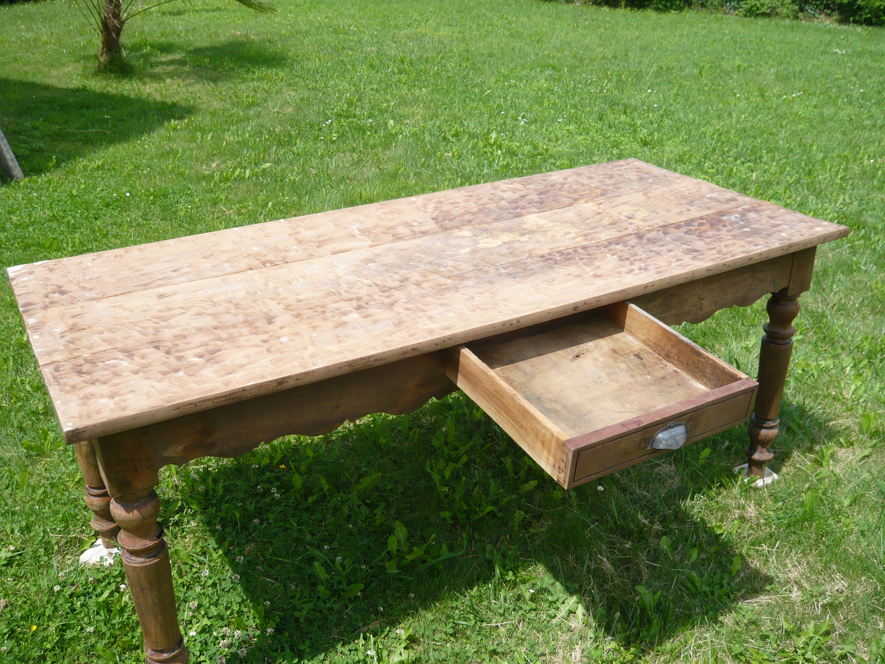 Old farm table