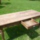Old farm table