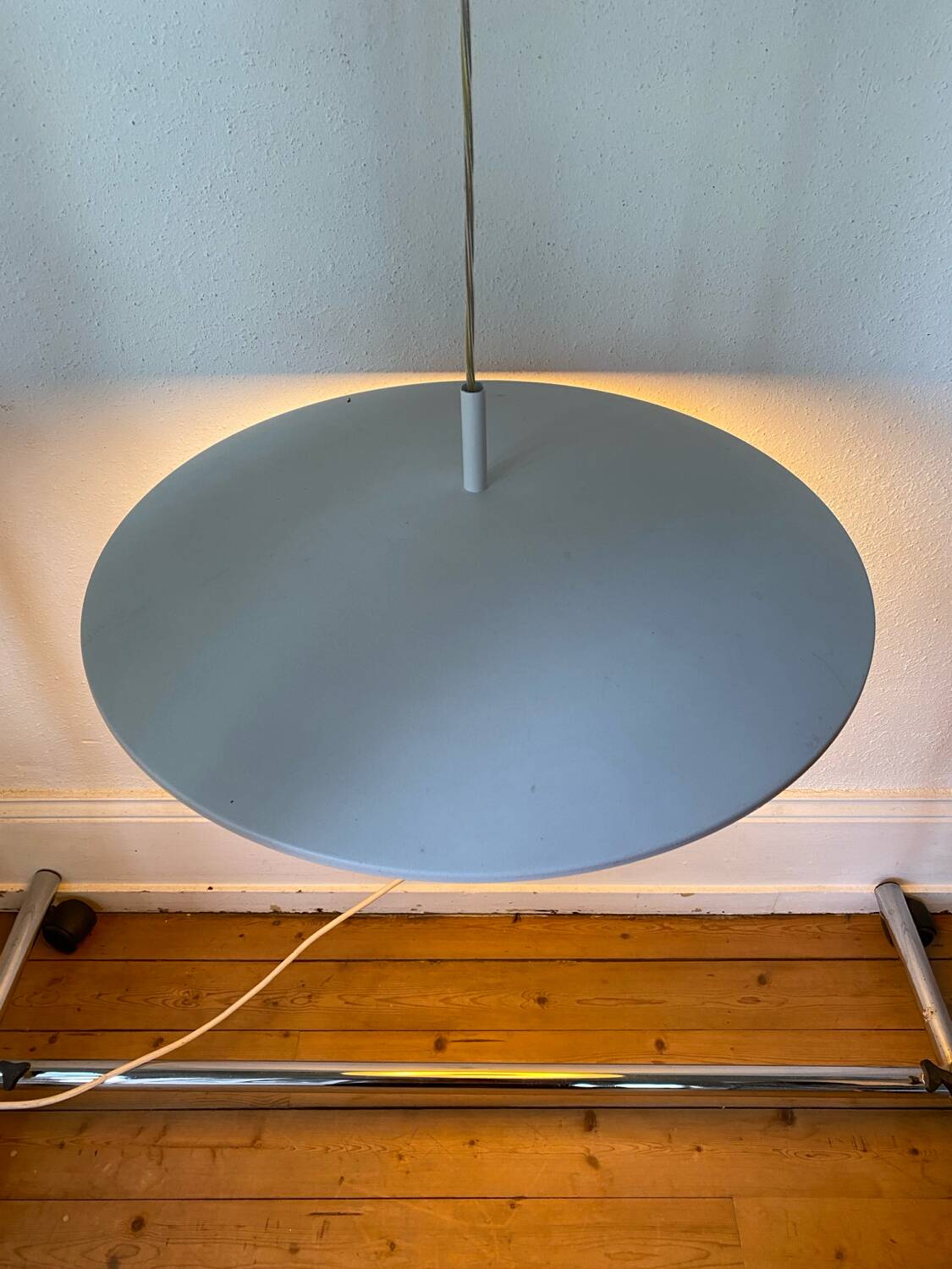 Vintage space age ufo pendant lamp by massive