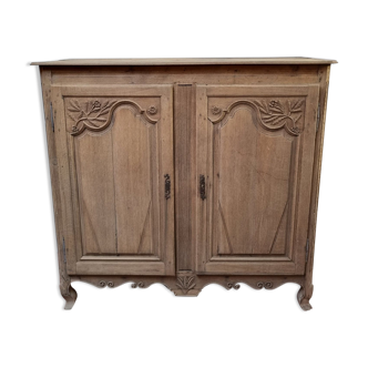 Sideboard 2 doors in oak from the years 1800/1820