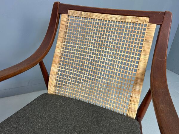 Peter Hvidt& Orla Mølgaard-Nielsen FD146 Fauteuil à dossier en canne, Danemark