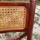 Pair of Italian folding chairs in vintage canning