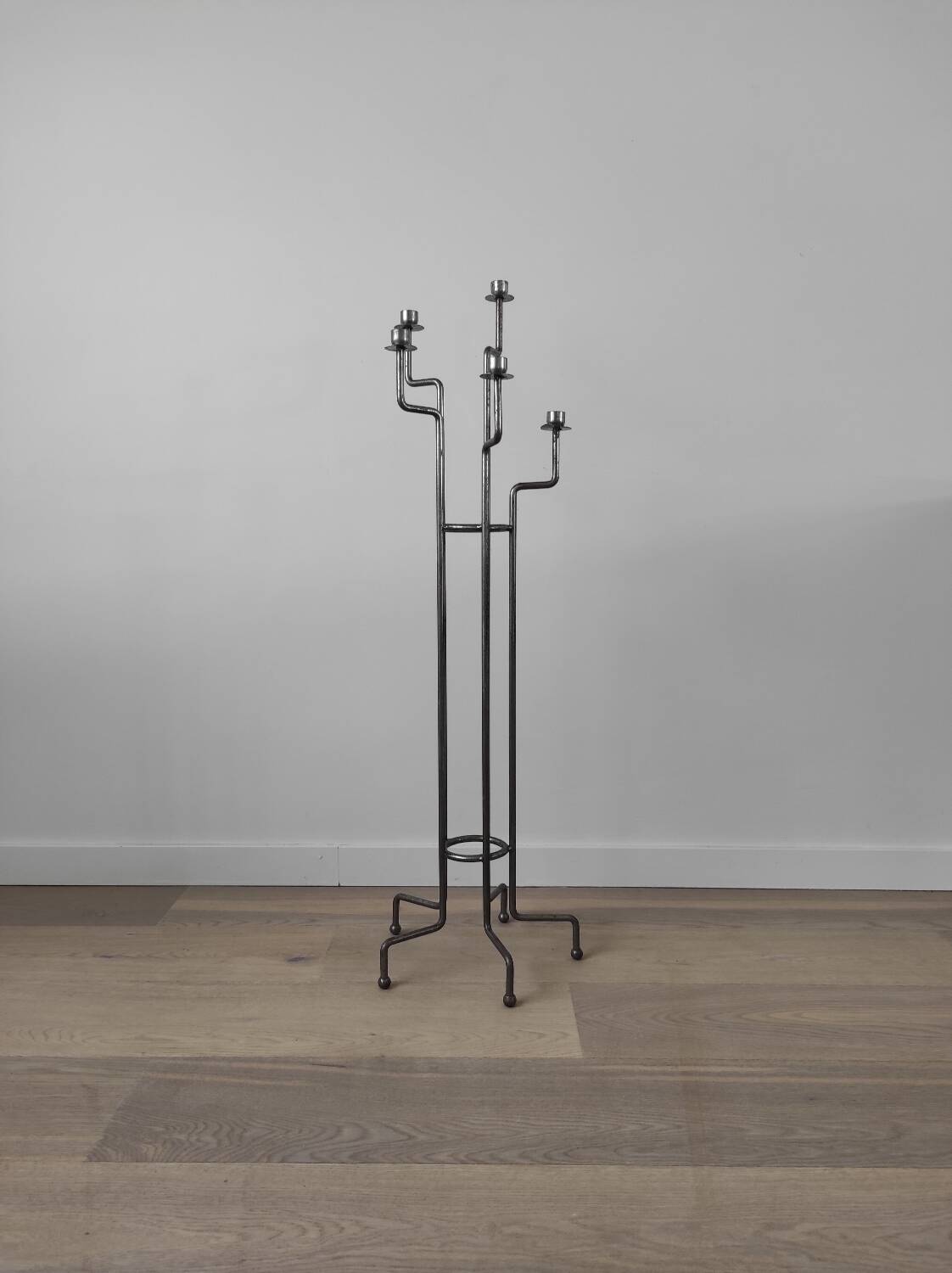 Vintage floor candle holder