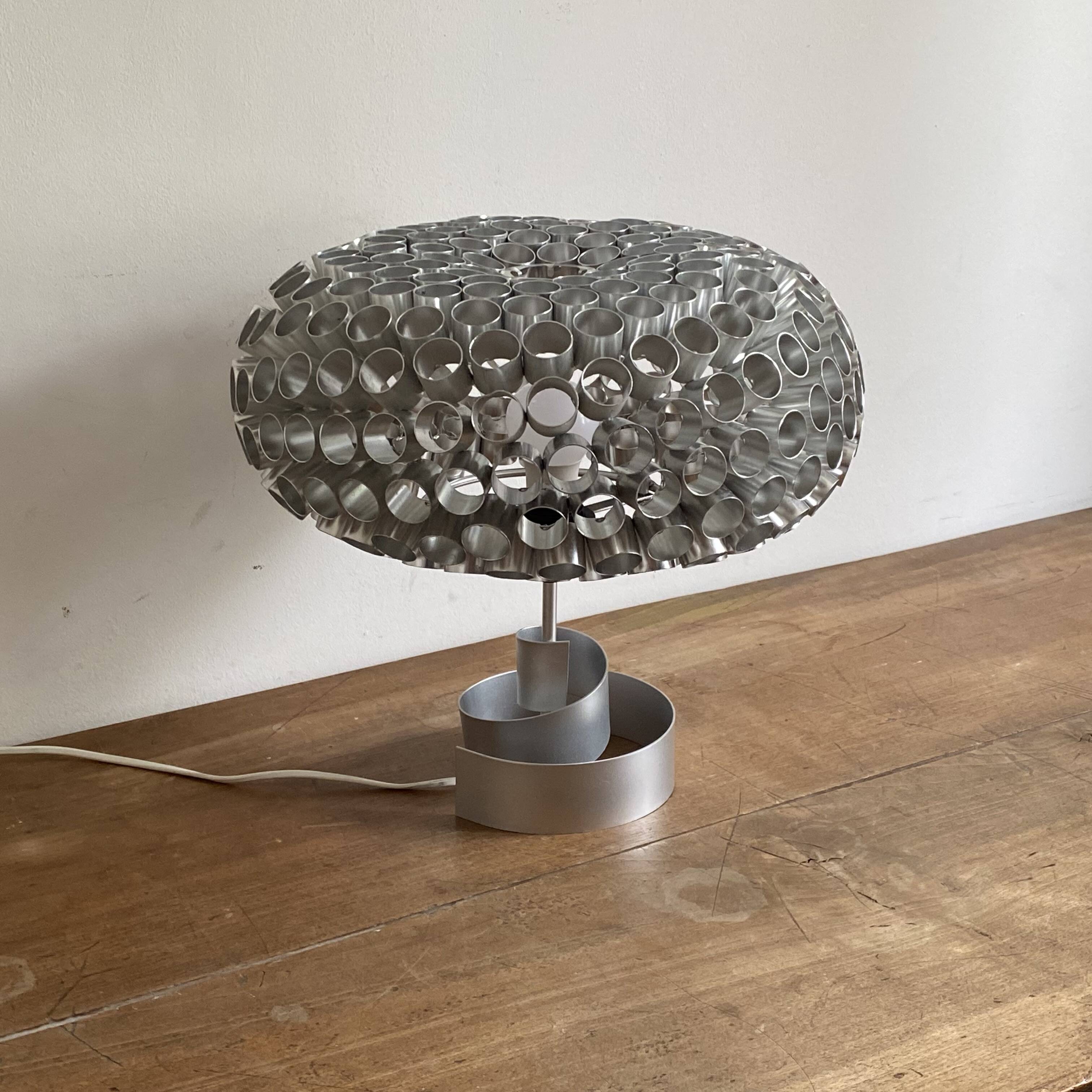 Vintage kinetic lamp. Space age.