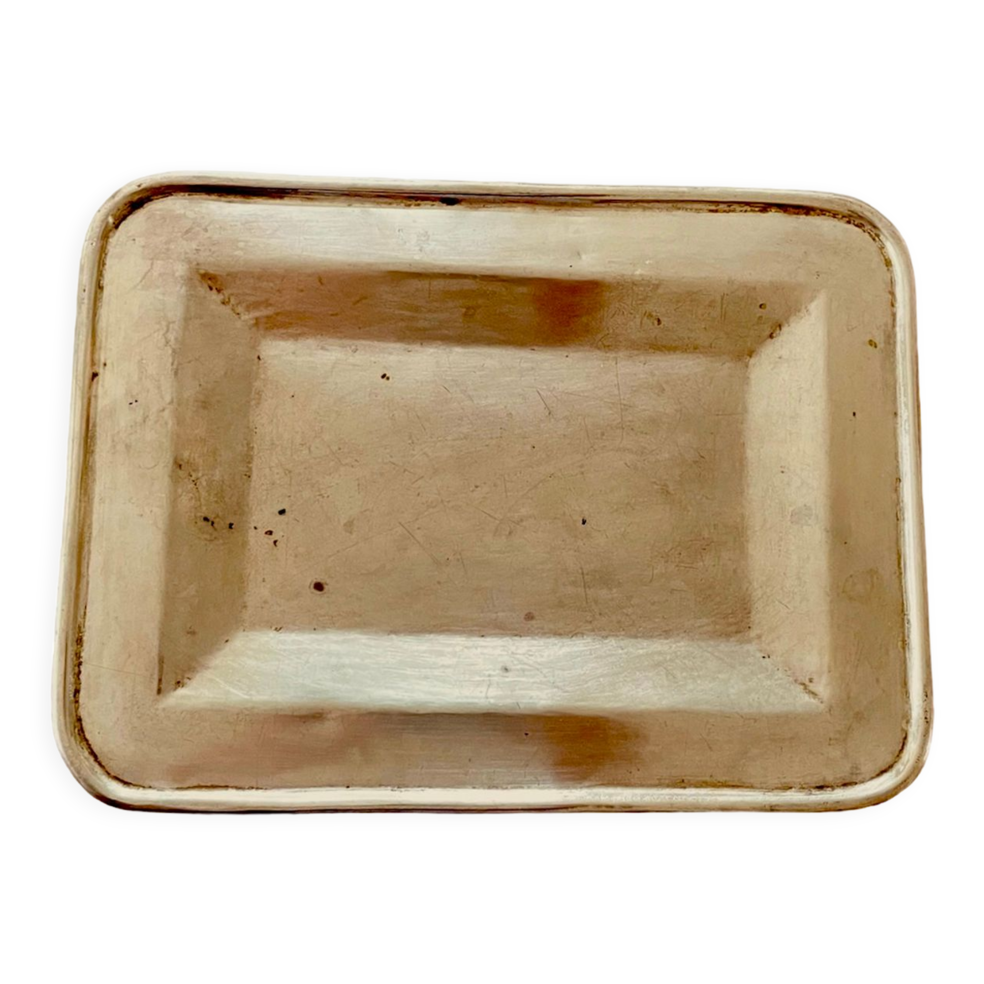 Solid brass tray