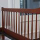 Vintage Scandinavian teak bed, Denmark 1960.
