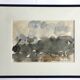 Paul BUTTI, The scrubland below Nîmes 1986. Watercolor on paper