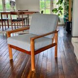 Danish Komdort armchair pair in teak – 1960s