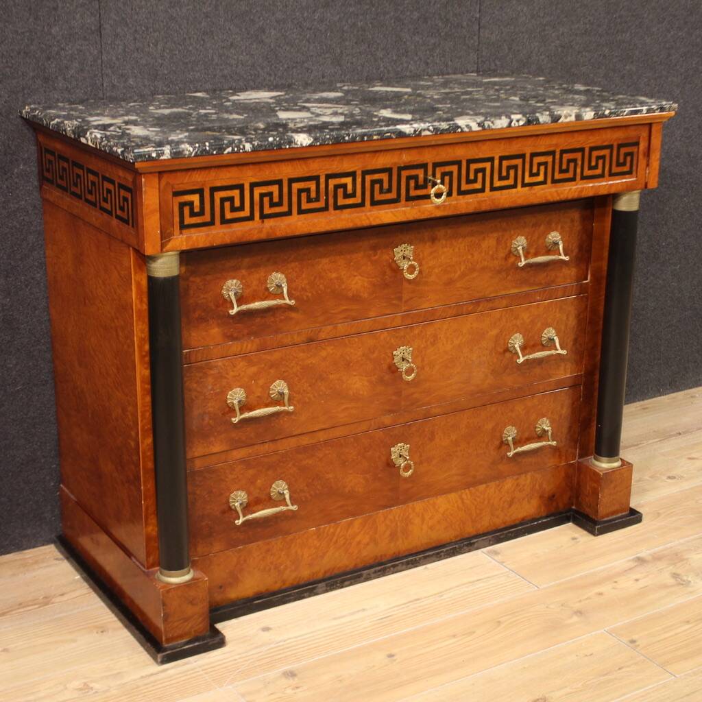 20th century Empire style chest of drawers
