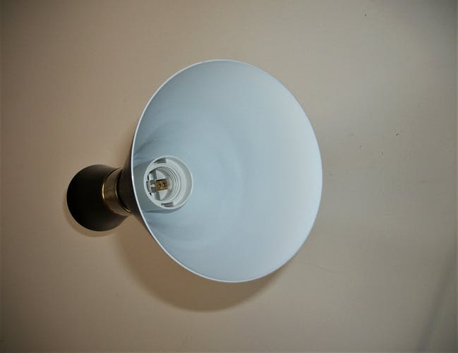 Paire d'appliques italiennes forme diabolo