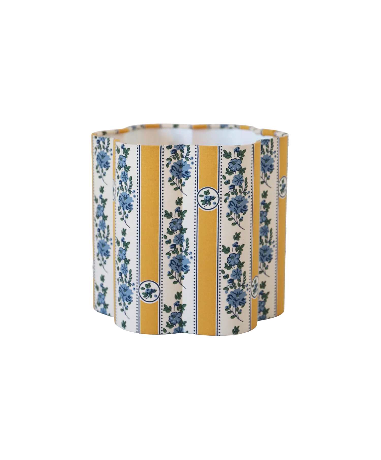 Abat-jour forme fleur Flora "sobremonte jaune"