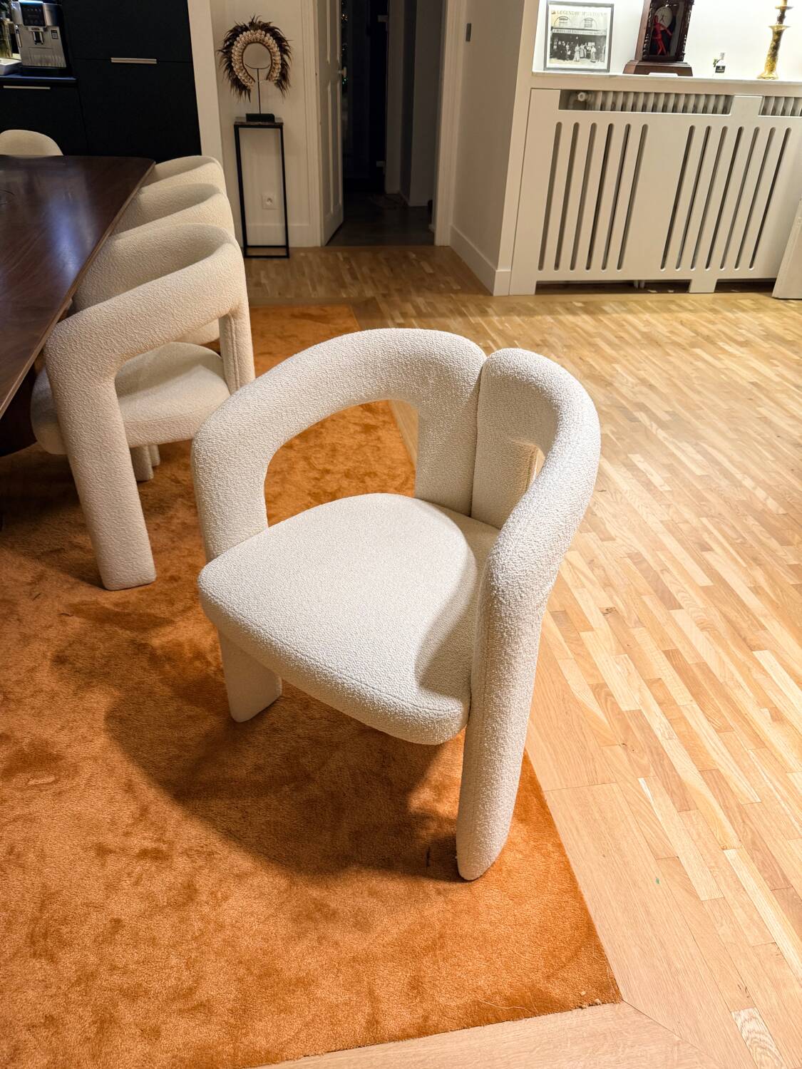 Contemporary table and chairs