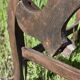 Chair, library step stool