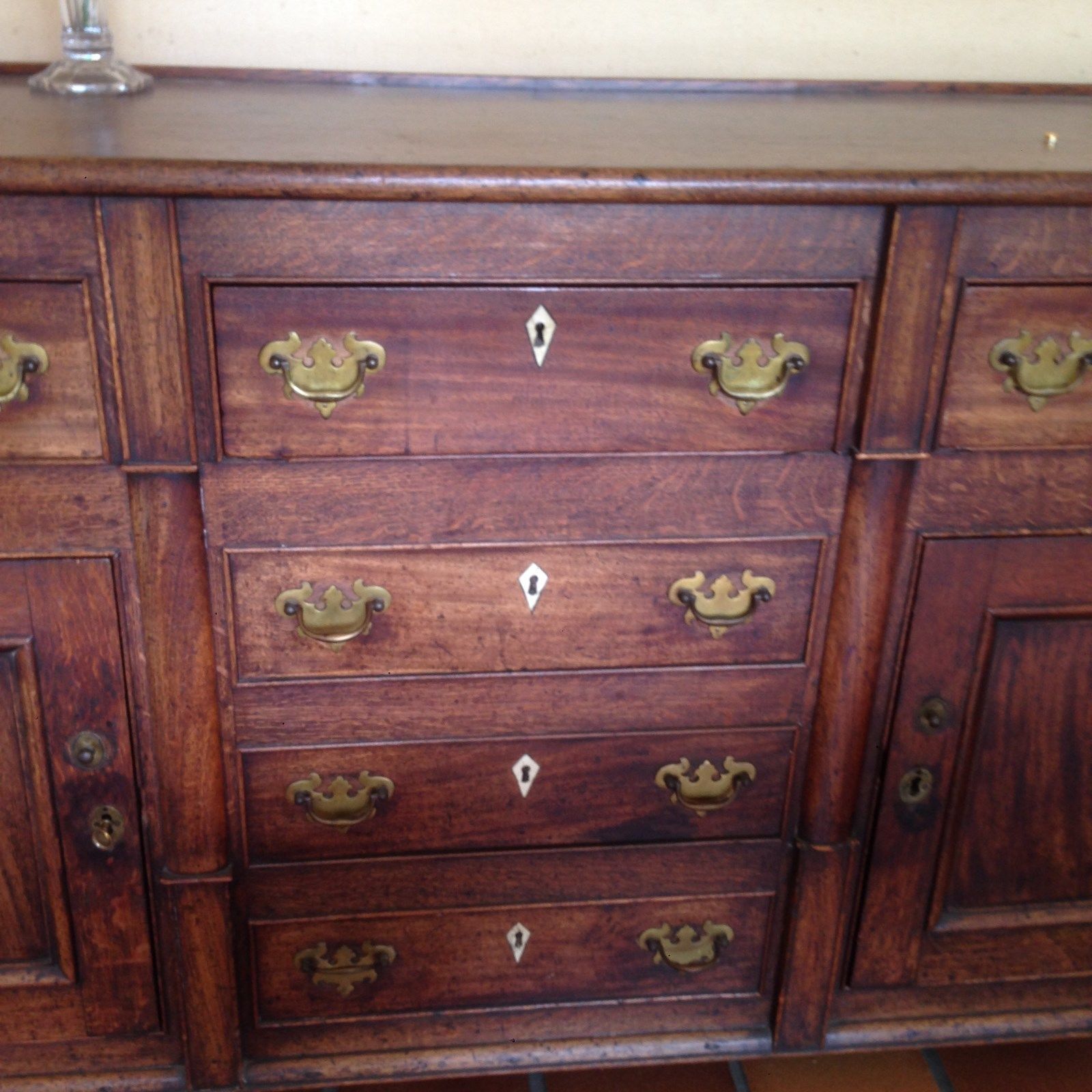 Buffet of the XIXth century mahogany and oak