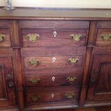 Buffet of the XIXth century mahogany and oak