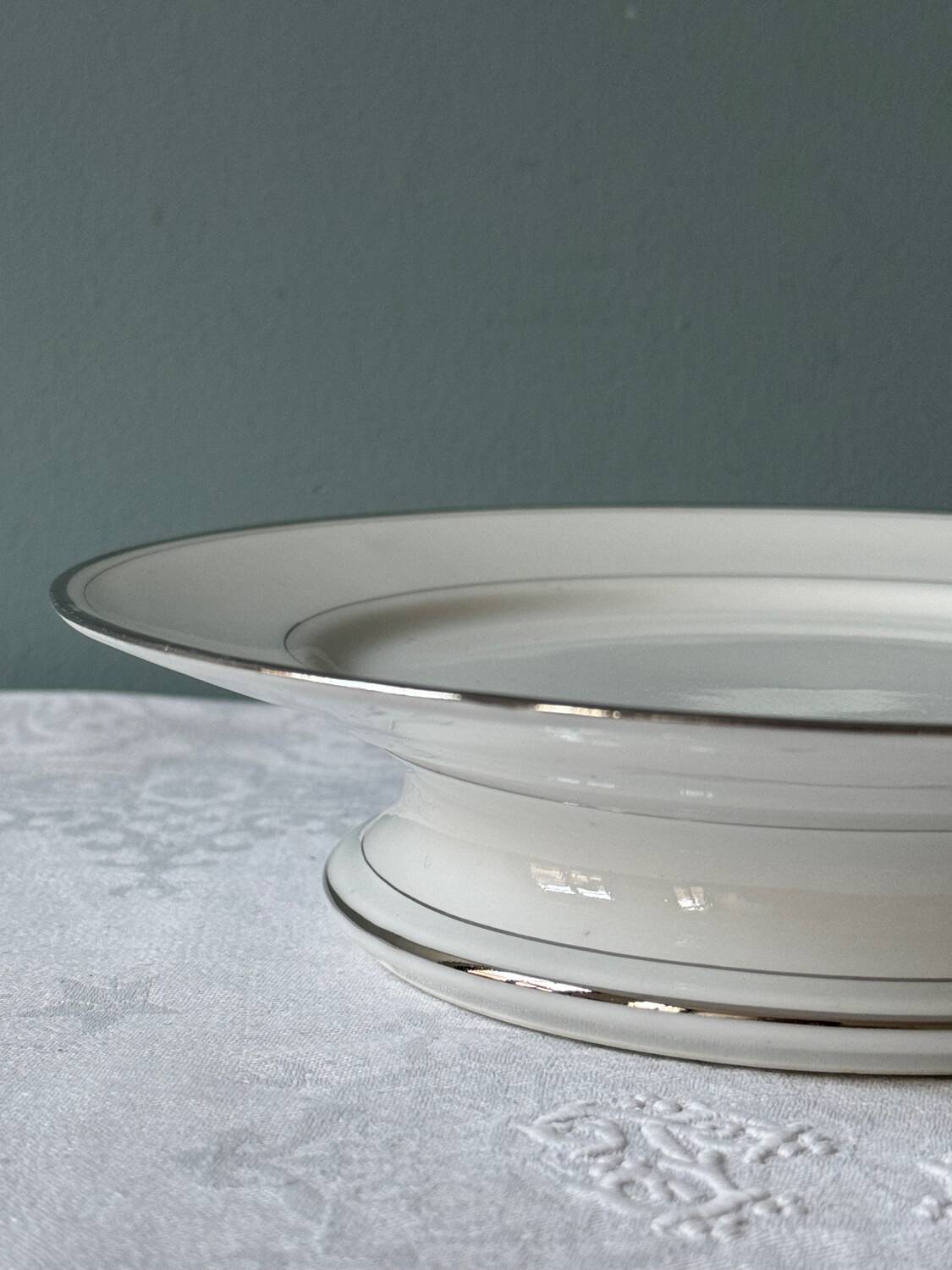 4 plats en porcelaine de Limoges Jules Vieillard XIXème