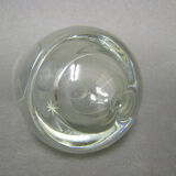 Double-sided bohemian crystal vase from the 50s/60s.