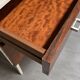 Small vintage rosewood piece of furniture – 60s/70s – metal base.