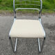 Chaises chromées circa années 1960