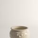 Scandinavian Modern White Porcelaine Face Vase by  Ancher Iversen, aida, Denmark